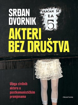cover image of Akteri bez društva